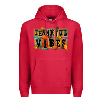 Cardinal thankful vibes Premium Hoodie - FaDigitalArtStudio