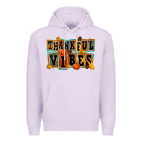 Lilac thankful vibes Premium Hoodie - FaDigitalArtStudio