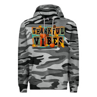 Slate Camo thankful vibes Premium Hoodie - FaDigitalArtStudio