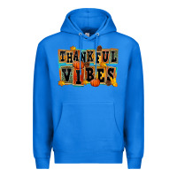 True Royal thankful vibes Premium Hoodie - FaDigitalArtStudio