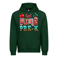 Forest Green little miss pre k Urban Hoodie - AdoDesignShop