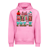 Fuchsia Pink little miss pre k Urban Hoodie - AdoDesignShop