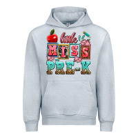 Heather Grey little miss pre k Urban Hoodie - AdoDesignShop
