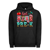 Pigment Black little miss pre k Urban Hoodie - AdoDesignShop