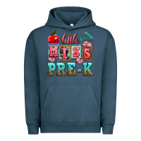 Pigment Midnight Navy little miss pre k Urban Hoodie - AdoDesignShop