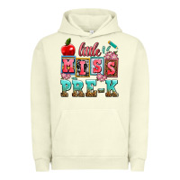 Pigment Pistachio little miss pre k Urban Hoodie - AdoDesignShop