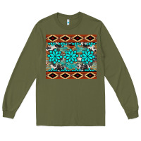 Army Green gemstone tumbler Long Sleeve Tee - BarkalooDesign