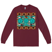 Burgundy gemstone tumbler Long Sleeve Tee - BarkalooDesign