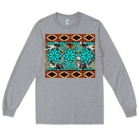 Heather Grey gemstone tumbler Long Sleeve Tee - BarkalooDesign