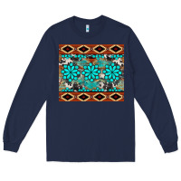 Navy gemstone tumbler Long Sleeve Tee - BarkalooDesign