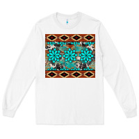 White gemstone tumbler Long Sleeve Tee - BarkalooDesign