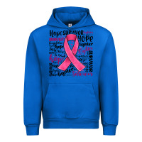 Cobalt breast cancer ribbon Urban Hoodie - JahusDesignShop