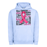Pigment Grape Ice breast cancer ribbon Urban Hoodie - JahusDesignShop