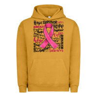 Pigment Peanut Butter breast cancer ribbon Urban Hoodie - JahusDesignShop