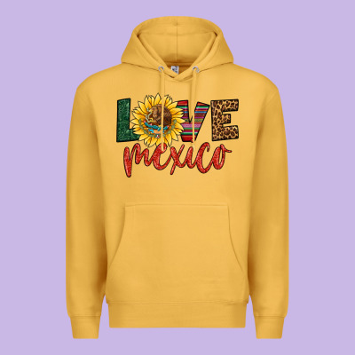 Love Mexico Premium Hoodie Designed By Hra Design Shop