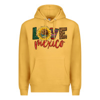Mustard love mexico Premium Hoodie - HRA Design Shop