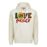 Oatmeal Heather love mexico Premium Hoodie - HRA Design Shop