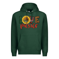 Sports Green love mexico Premium Hoodie - HRA Design Shop