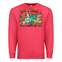 Cardinal But i think i love Fall most of all gnome Premium Sweatshirt - RanaPortraitStore