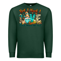 Sports Green But i think i love Fall most of all gnome Premium Sweatshirt - RanaPortraitStore