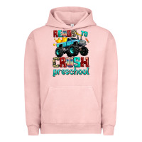 Pigment Salmon ready to school crush preschool Urban Hoodie - AdoDesignShop