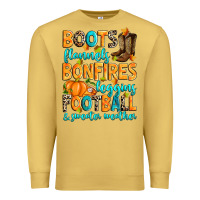 Antique Gold Boots flannels bonfires leggins American Football Premium Sweatshirt - RanaPortraitStore