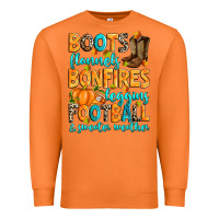 Carrot Boots flannels bonfires leggins American Football Premium Sweatshirt - RanaPortraitStore