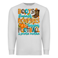 Dove Grey Boots flannels bonfires leggins American Football Premium Sweatshirt - RanaPortraitStore