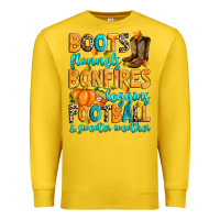 Lemon Boots flannels bonfires leggins American Football Premium Sweatshirt - RanaPortraitStore