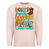 Pale Pink Boots flannels bonfires leggins American Football Premium Sweatshirt - RanaPortraitStore