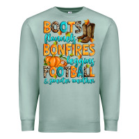 Seafoam Boots flannels bonfires leggins American Football Premium Sweatshirt - RanaPortraitStore