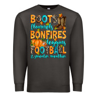 Smoke Boots flannels bonfires leggins American Football Premium Sweatshirt - RanaPortraitStore