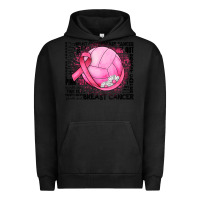 Pigment Black breast cancer volleyball Urban Hoodie - JahusDesignShop