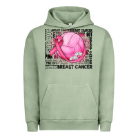 Pigment Oil Green breast cancer volleyball Urban Hoodie - JahusDesignShop