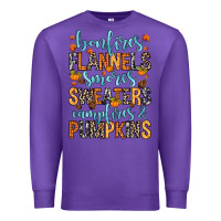 Purple Bonfires flannels Premium Sweatshirt - RanaPortraitStore