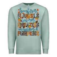 Seafoam Bonfires flannels Premium Sweatshirt - RanaPortraitStore