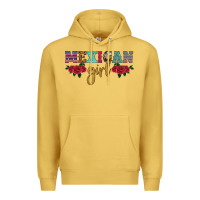 Antique Gold mexican girl Premium Hoodie - HRA Design Shop