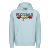 Blue Mist mexican girl Premium Hoodie - HRA Design Shop