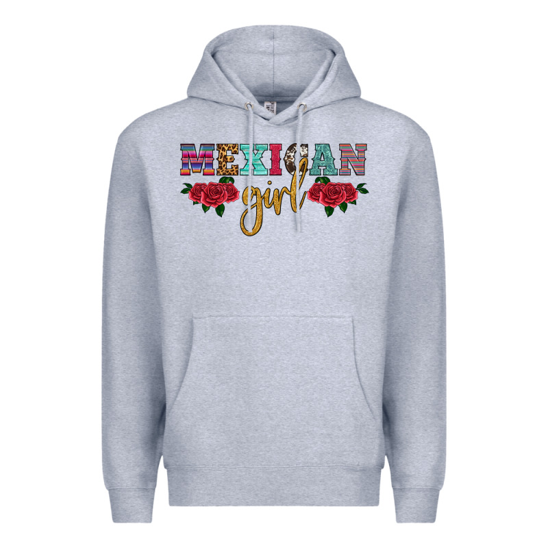 Mexican Girl Premium Hoodie by HRA Design Shop | Teevron