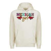 Oatmeal Heather mexican girl Premium Hoodie - HRA Design Shop