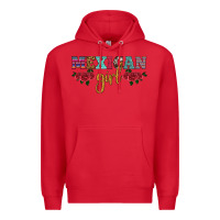 Red mexican girl Premium Hoodie - HRA Design Shop