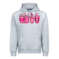 Heather Grey breast cancer coffee cups Urban Hoodie - JahusDesignShop