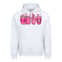 White breast cancer coffee cups Urban Hoodie - JahusDesignShop
