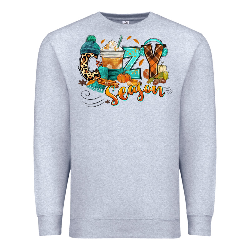 Cozy Season Fall Premium Sweatshirt by RanaPortraitStore | Teevron