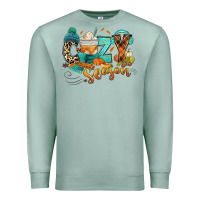 Seafoam Cozy season Fall Premium Sweatshirt - RanaPortraitStore