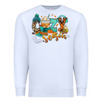 White Cozy season Fall Premium Sweatshirt - RanaPortraitStore