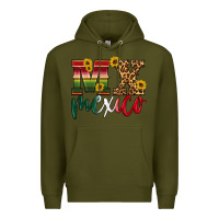 Army Green mexico Premium Hoodie - HRA Design Shop