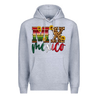 Heather Grey mexico Premium Hoodie - HRA Design Shop