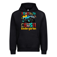 Black ready to school crush kindergarten Urban Hoodie - AdoDesignShop