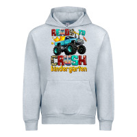 Heather Grey ready to school crush kindergarten Urban Hoodie - AdoDesignShop